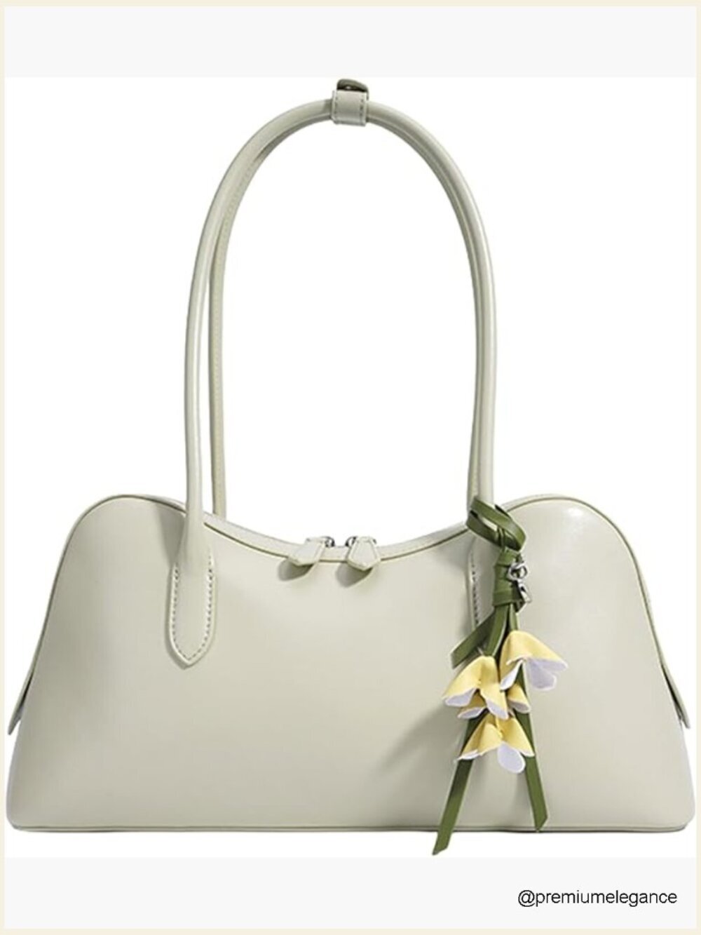 Genuine Leather Shoulder Bag Satchel Purse Top Handle Zipper Closure